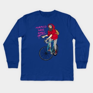 Marco Woz Ere! Kids Long Sleeve T-Shirt